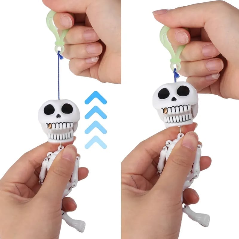 Schlüsselanhänger Totenkopf