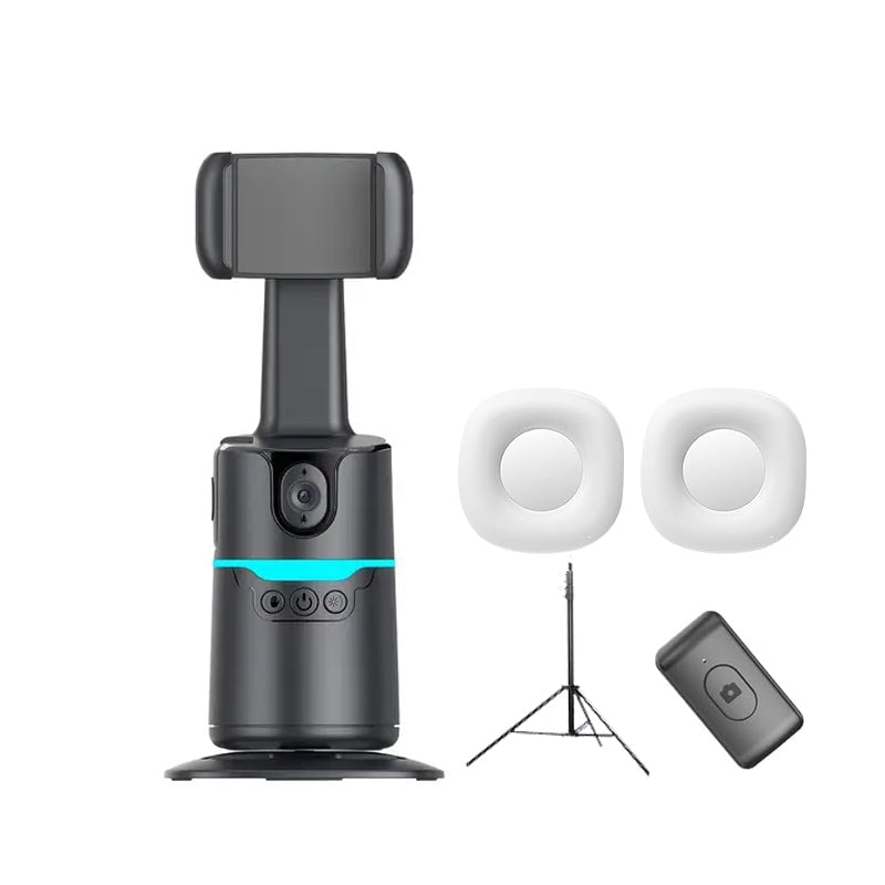 360° Rotatable Intelligent Automatic Pan-Tilt Stabilizer
