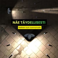 USB-ladattava otsalamppu, COB/XPE-LED 💡