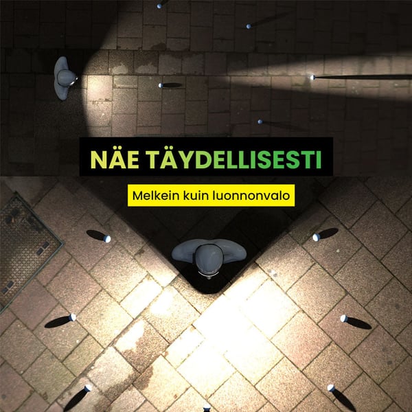 USB-ladattava otsalamppu, COB/XPE-LED 💡