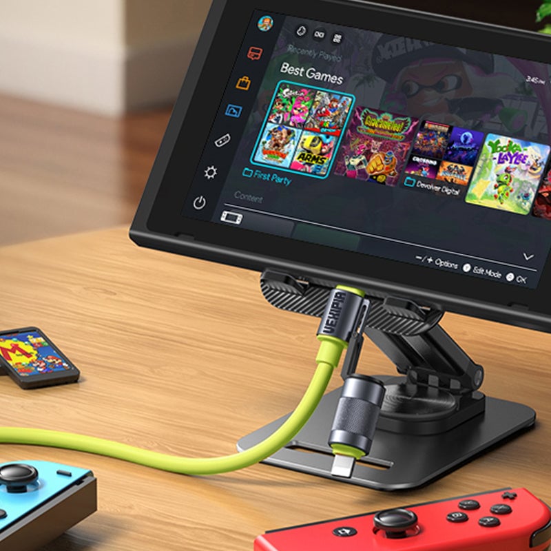 Liquid Silicone 4-in-1 Fast Charging Cable