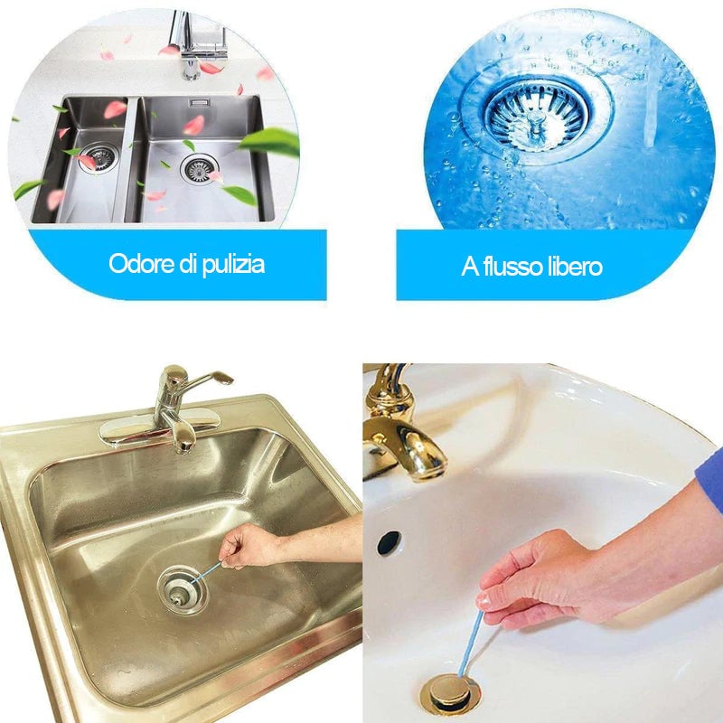 Magic Stick per la decontaminazione e deodorizzazione dei tubi (12 PZ)