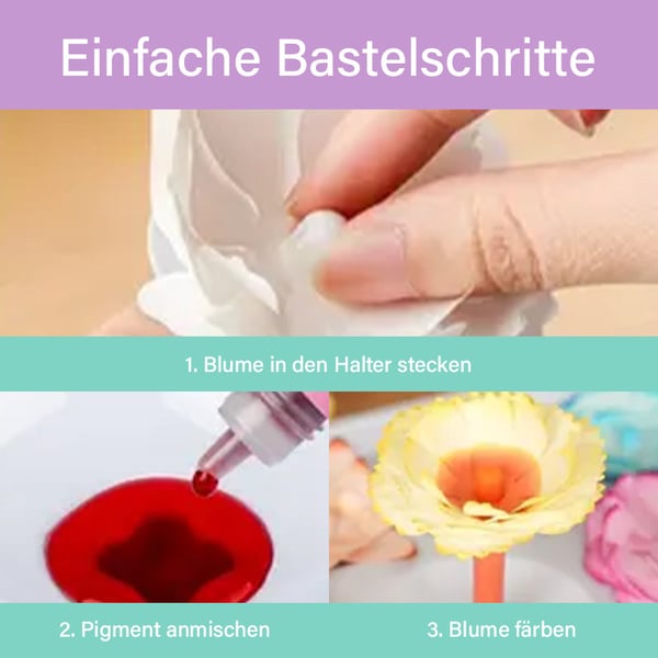 DIY Color-Changing Paper Flower Kit