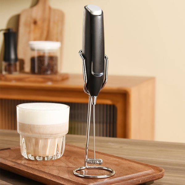 Premium Milk Frother With Stand