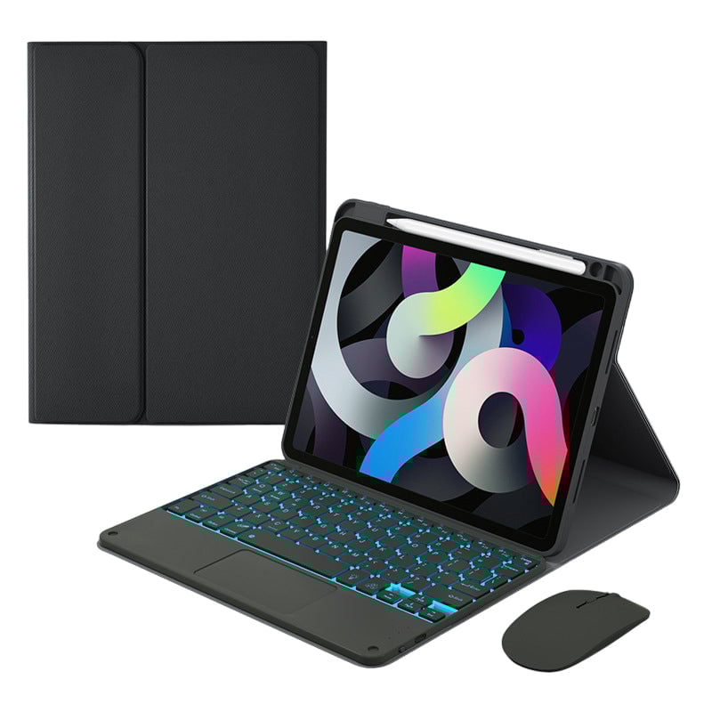 Detachable Wireless Keyboard with Case & Pencil Holder