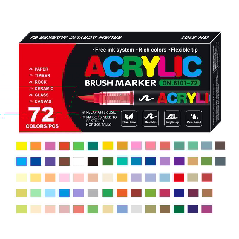 Straight Liquid Acrylic Marker