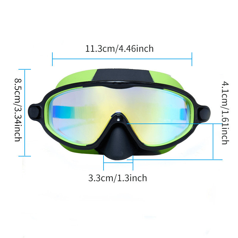 Kids Swimming Nose Cover Goggles