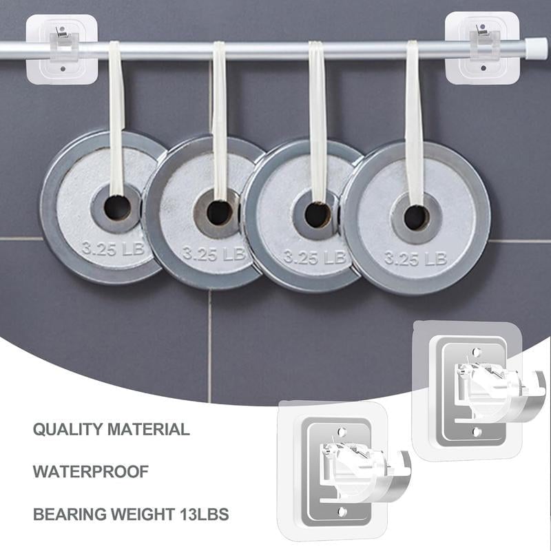 2-Pack Curtain Rod Hooks