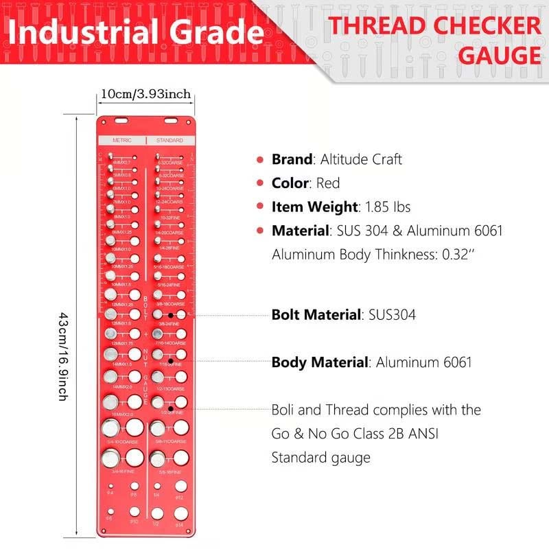 34-Hole Thread Checker