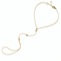 Diamond Connecting Fingers Bracelet