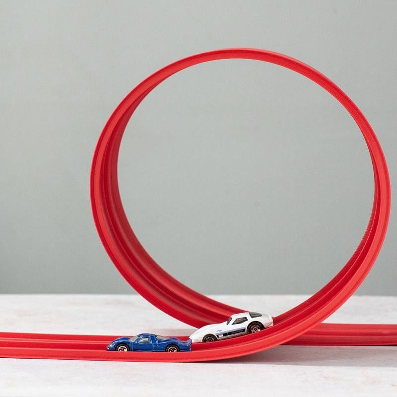 DIY Dual-Lane PVC Car Track