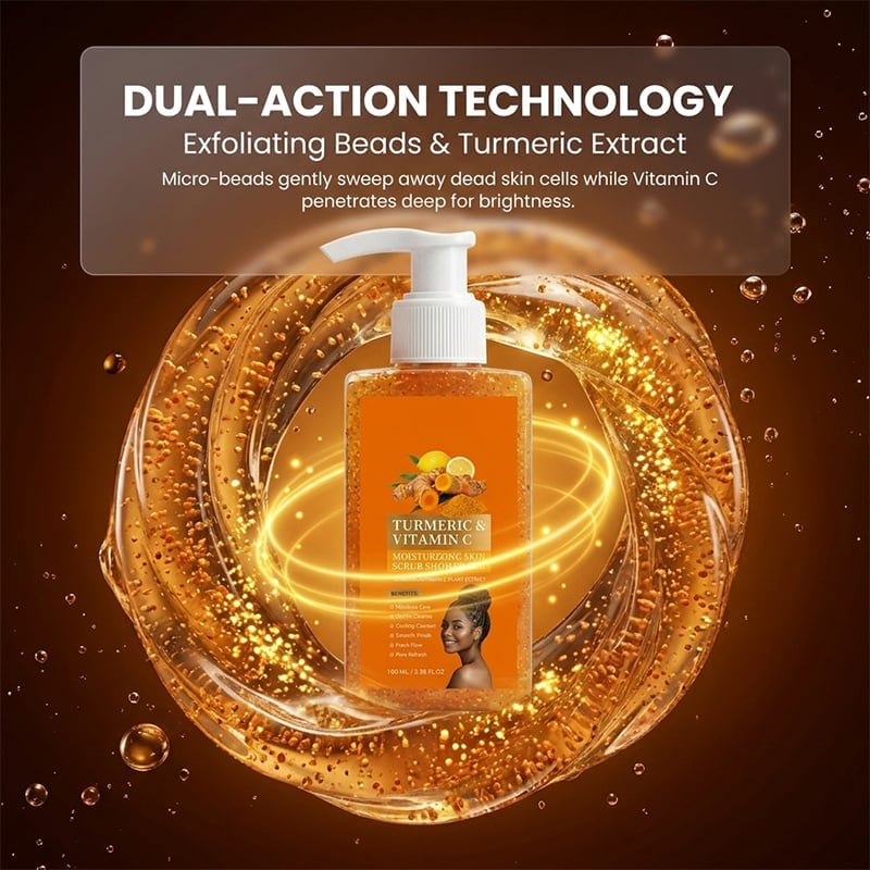 Turmeric Vitamin C Scrub Body Wash