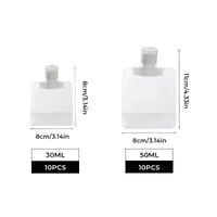 Portable Travel Fluid Dispensing Packing Bag