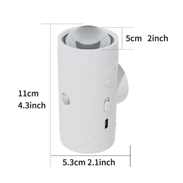 Magnetisches RGB-Sensorlicht