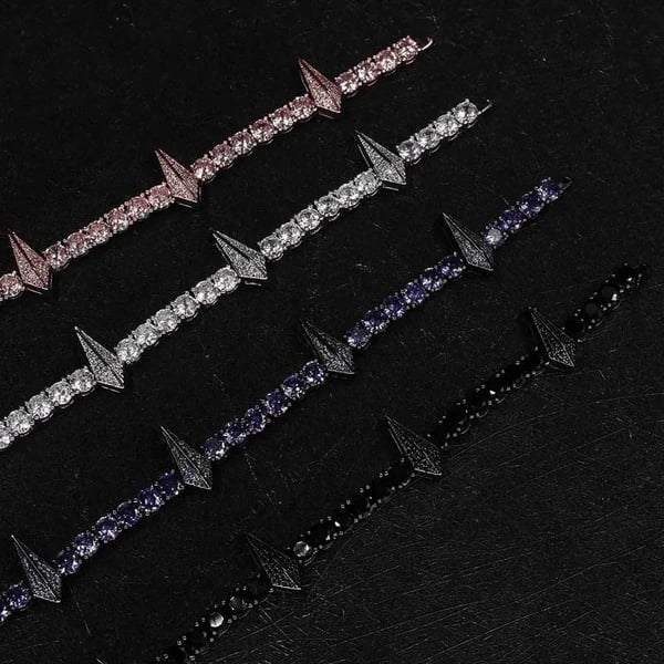 Black Panther Tennis Bracelet