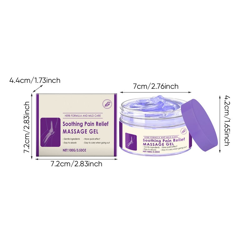 Beruhigendes Körper-Massagegel