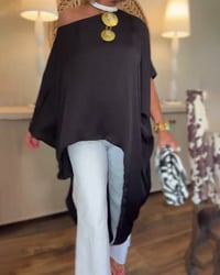Blouse casual mode onregelmatig los