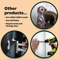 Sakerplus® Childproof Easy Install Door Lock