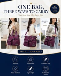 Stor Vattentät Tote-väska För Kvinnor