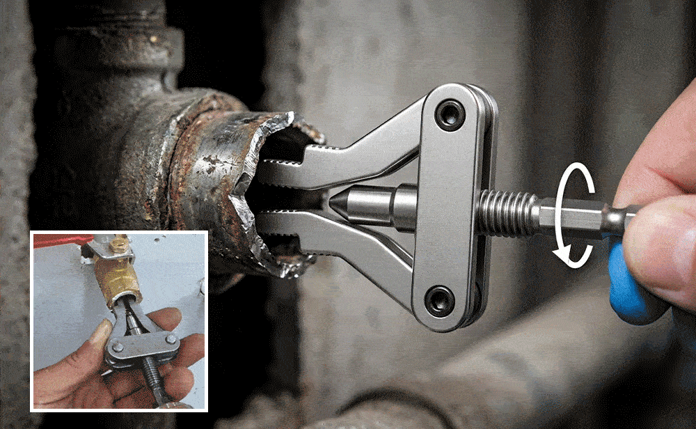 High carbon steel extractor