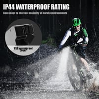Multi-Source LED Bicycle Headlight