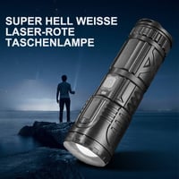Weiße Laser-Teleskop-Zoom-Taschenlampe