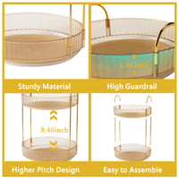 360° Rotating Makeup Organizer