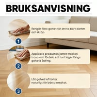 Golvreparationspoleringsmedel
