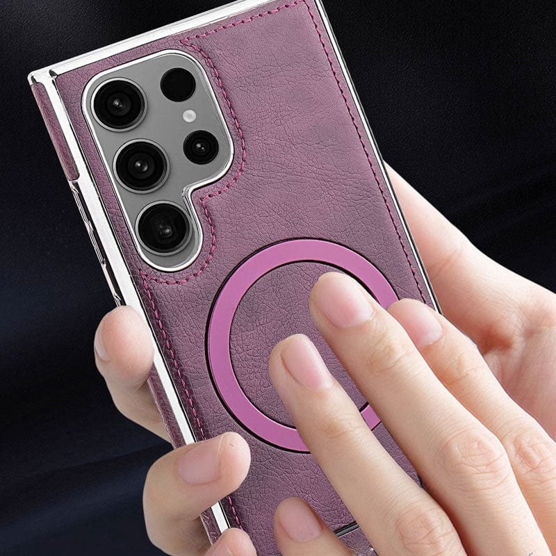 Samsung S23/S24/S25 Series Magnetic Holder Phone Case