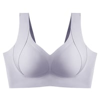 Side Coverage and Anti-Sagging Wire-Free Bra