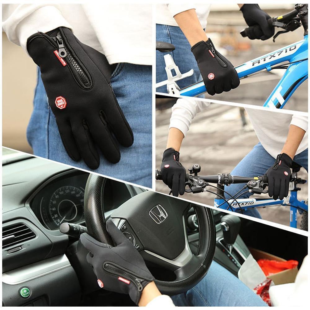 Cycling Running Driving Warm Thermal Gloves
