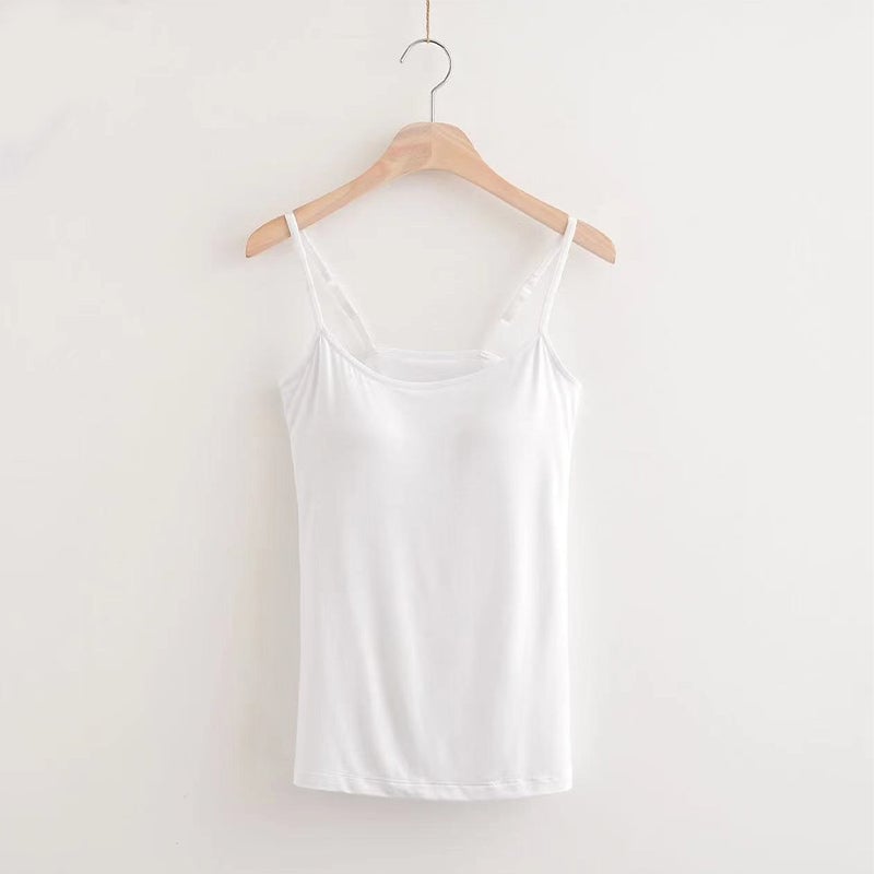 Locker sitzendes Tank-Top mit integriertem BH