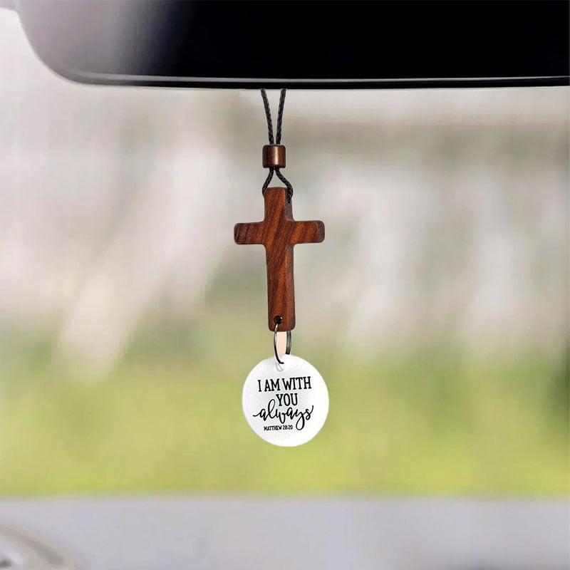 Rearview Hanging Cross Ornament