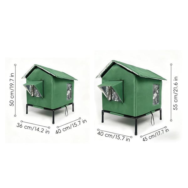 Rainproof Cold-resistant Shelter for Stray Cats