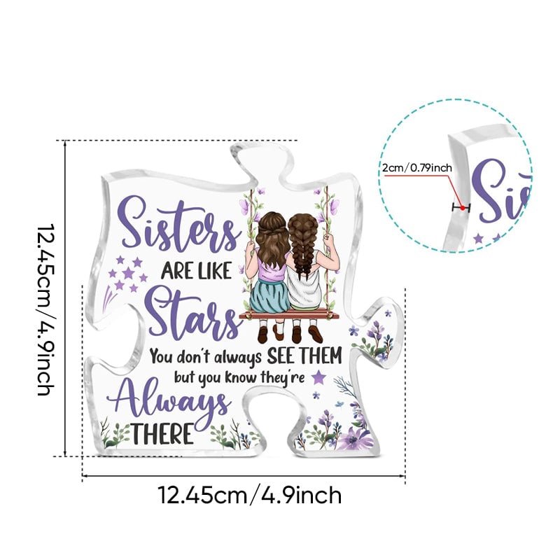 Surprise Acrylic Jigsaw Puzzle Ornament Mother’s Day Gift