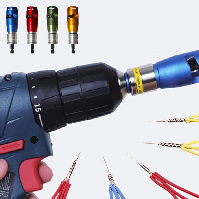 Kabelstripper voor elektrische boormachines