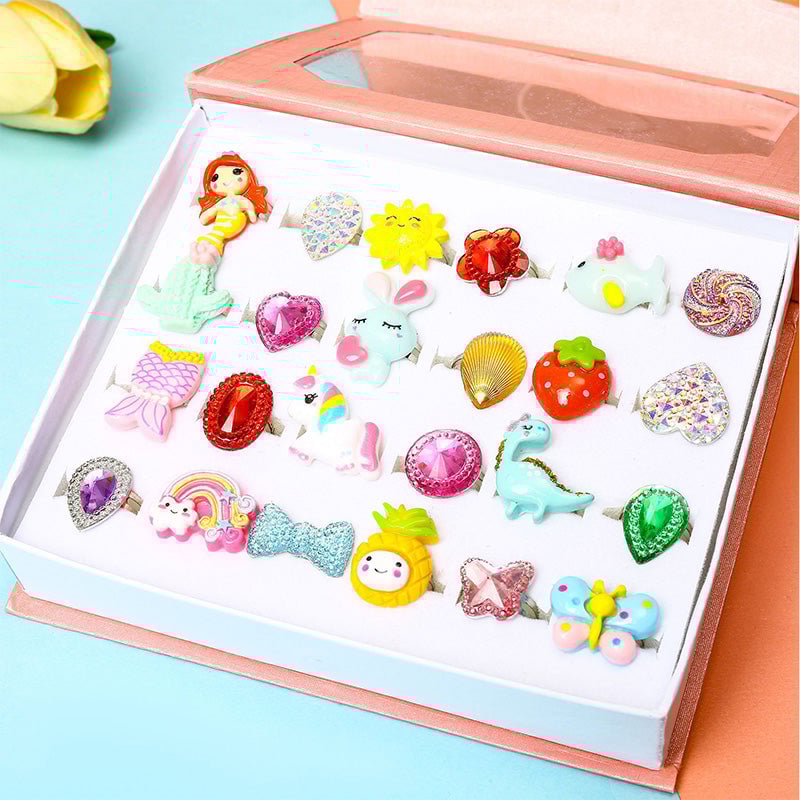 Adjustable Jewelry Rings for Girls