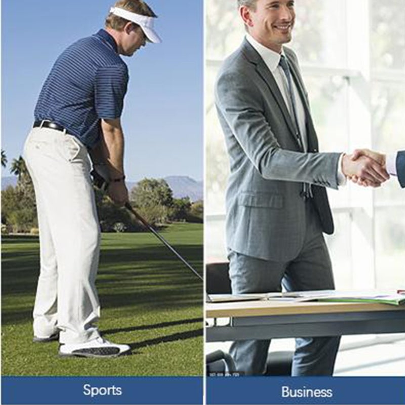 Men’s Automatic Buckle Leather Belt