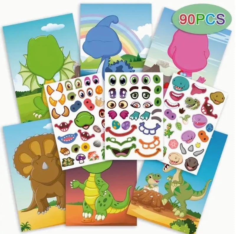 ✨Peuterstickersboek voor jongensmeisjes