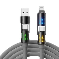 240W 4-in-1 USB-C Schnellladekabel