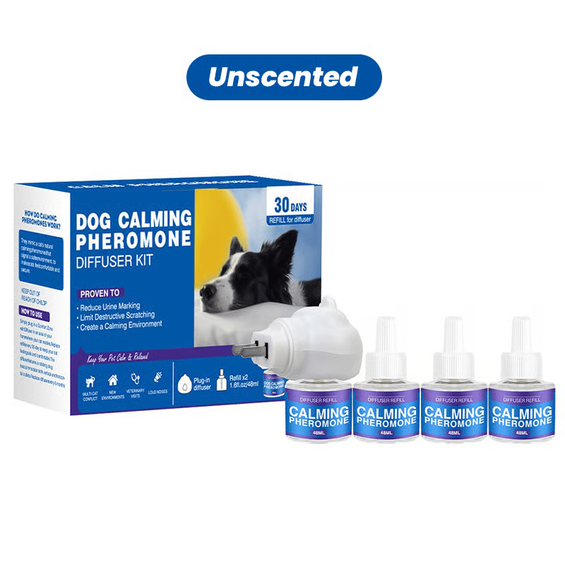 Pet Calming Pheromone Diffuser Set (Cat & Dog Versions)