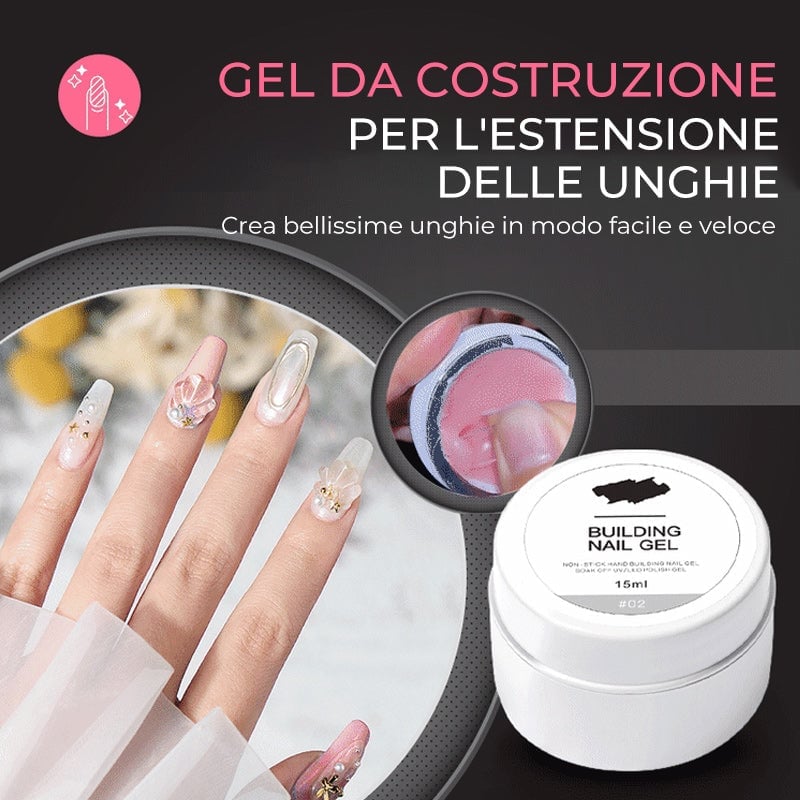 Gel Da Costruzione Per Extension Unghie