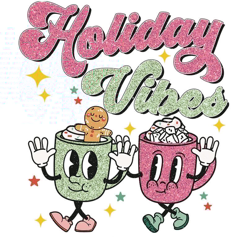 Christmas T-shirt Heat Transfer Stickers