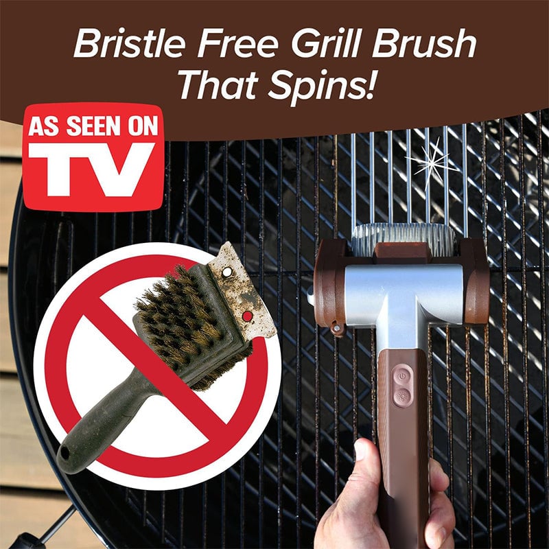 Sakerplus Electric Grill Cleaner Bristle Free