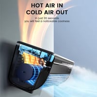 Sakerplus Portable Wireless Wall Mounted Air Conditioner