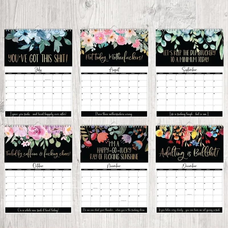 2024 Kalender voor moe