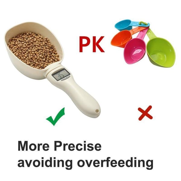 Food Measuring Scoop Scale