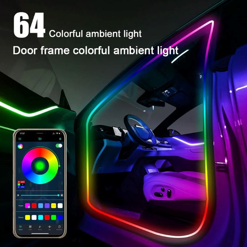 Sakerplus Car Door Frame LED Ambient Light