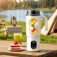 Portable 2-in-1 Electric Juicer and Smoothie Blender