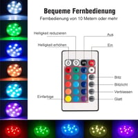 🎉2023 Heißer Verkauf ✨LED-Tauchlicht mit Fernbedienung für den Pool